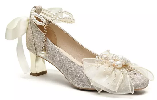 Туфли на высоком каблуке женские бежевый Kathryn Wilson