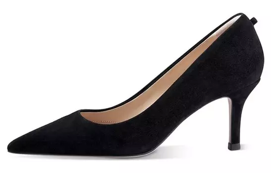 Туфли на высоком каблуке женские черные 7Or9