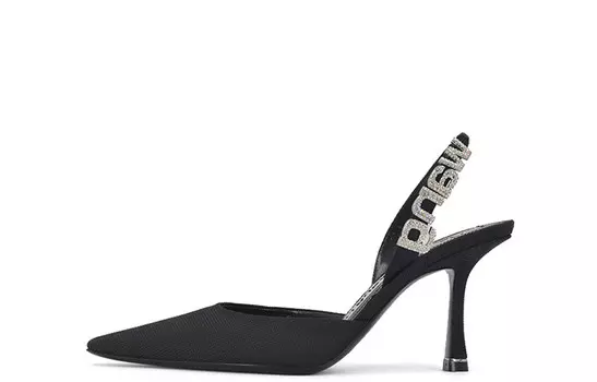 Туфли на высоком каблуке женские черные Alexander Wang