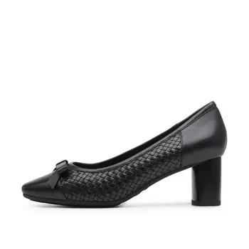 Туфли на высоком каблуке женские черные Chrisdien Deny/Cress Danny