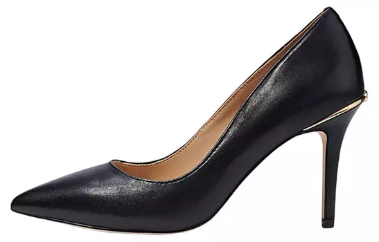 Туфли на высоком каблуке женские черные Coach