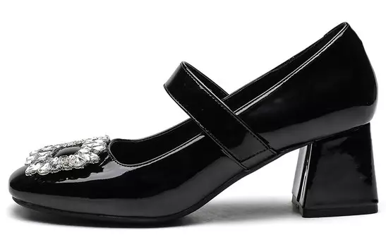 Туфли на высоком каблуке женские черные Kathryn Wilson