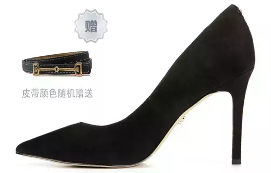 Туфли на высоком каблуке женские черные Sam Edelman