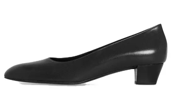 Туфли на высоком каблуке женские черные The Row