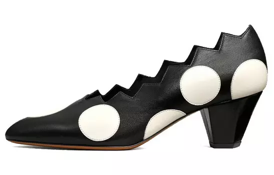 Туфли на высоком каблуке женские черные Tory Burch