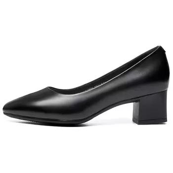 Туфли на высоком каблуке женские черный Aokang