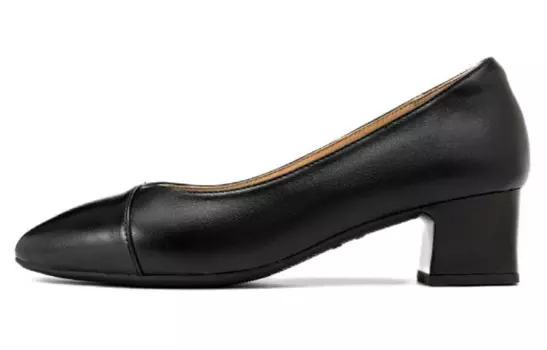 Туфли на высоком каблуке женские черный Aokang