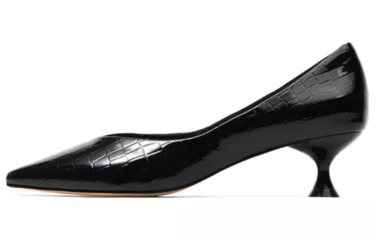 Туфли на высоком каблуке женские черный Cameido