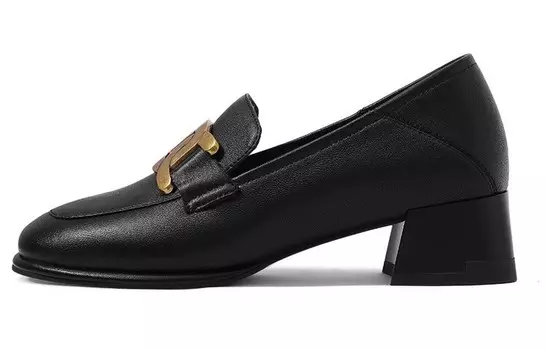 Туфли на высоком каблуке женские черный Cameido