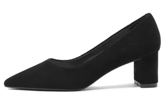 Туфли на высоком каблуке женские черный Cameido