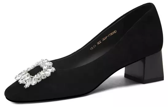 Туфли на высоком каблуке женские черный Cameido