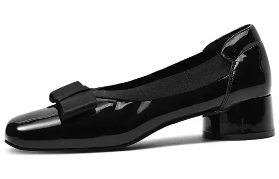 Туфли на высоком каблуке женские черный Cameido