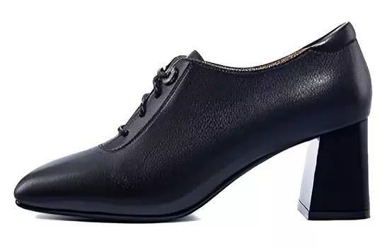 Туфли на высоком каблуке женские черный Harson