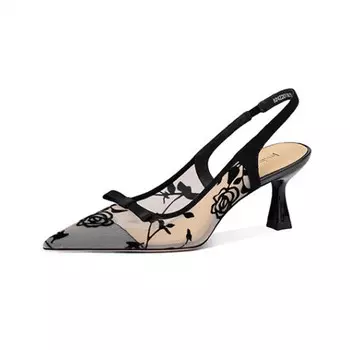 Туфли на высоком каблуке женские черный Jessica Sophia