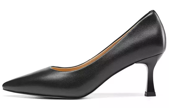 Туфли на высоком каблуке женские черный Kangnai