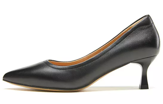 Туфли на высоком каблуке женские черный Kangnai