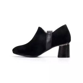 Туфли на высоком каблуке женские черный Lesele