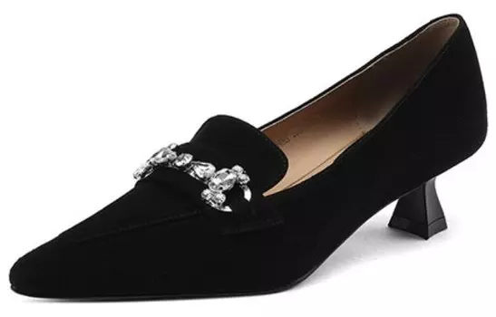 Туфли на высоком каблуке женские черный Marino Fabiani