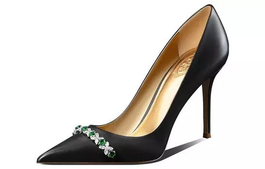 Туфли на высоком каблуке женские черный Miss Left