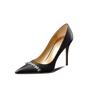 Туфли на высоком каблуке женские черный Miss Left