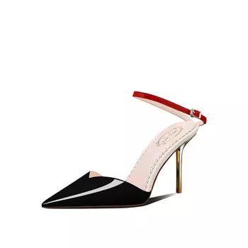 Туфли на высоком каблуке женские черный Miss Left