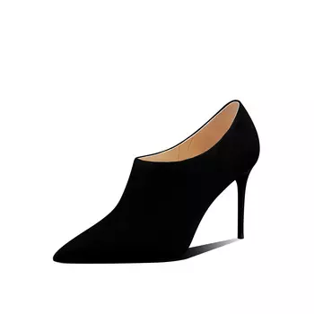 Туфли на высоком каблуке женские черный Miss Left