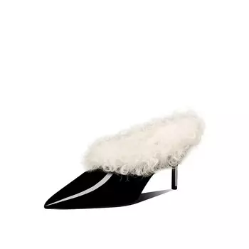 Туфли на высоком каблуке женские черный Miss Left