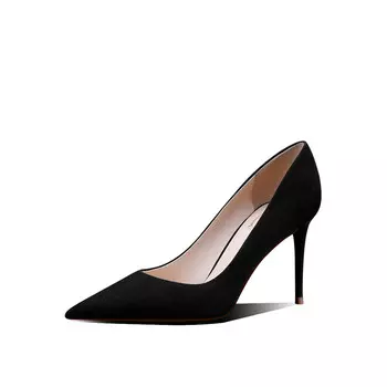 Туфли на высоком каблуке женские черный Miss Left