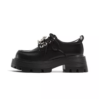 Туфли на высоком каблуке женские черный Old Meow