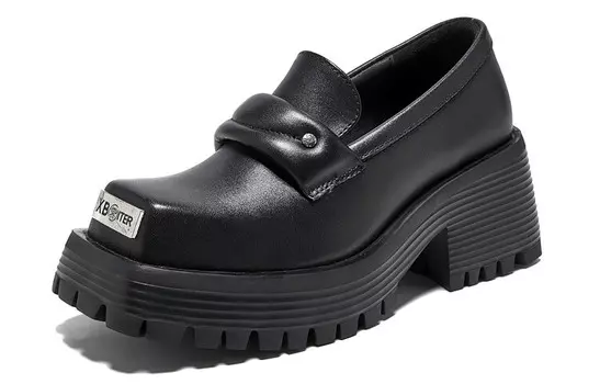 Туфли на высоком каблуке женские черный Xb-Iter