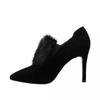 Туфли на высоком каблуке женские черный Zoteno