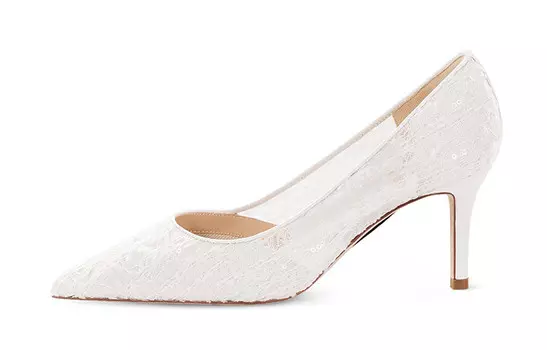 Туфли на высоком каблуке женские, цвет снежинки 7Or9, цвет Snowflakes