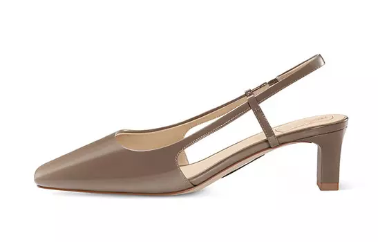 Туфли на высоком каблуке женские цвета хаки 7Or9