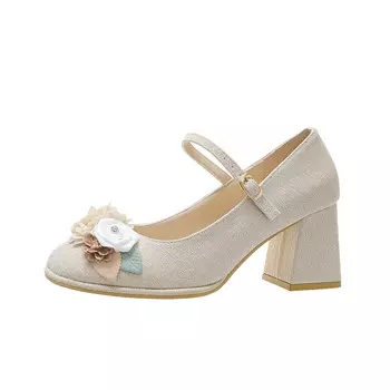 Туфли на высоком каблуке женские цвета шампанского Crelinkxlat, цвет Champagne