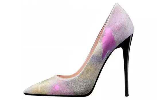 Туфли на высоком каблуке женские фиолетовый Miss Left