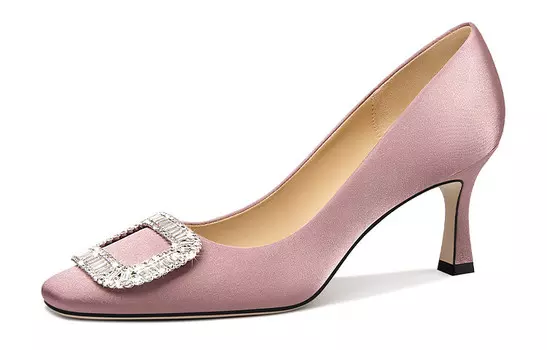 Туфли на высоком каблуке женские фиолетовый/розовый Lily Wei