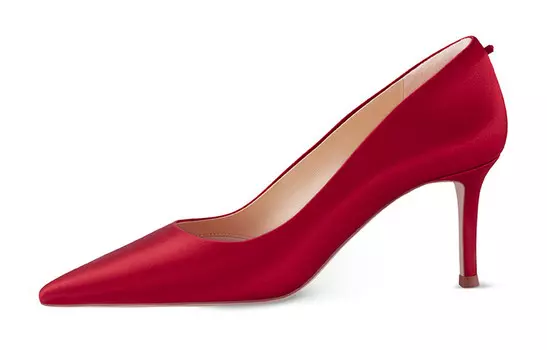 Туфли на высоком каблуке женские красный 7Or9