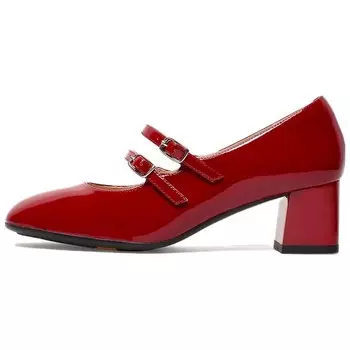 Туфли на высоком каблуке женские красный Bata