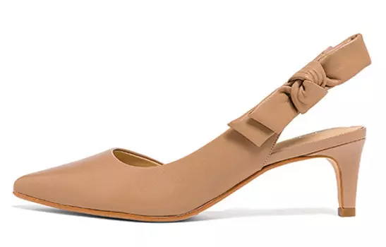 Туфли на высоком каблуке женские светло-розовые Clarks