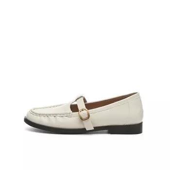 Туфли на застежке Daphne, белый