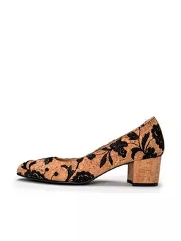 Туфли nae Vegan Shoes Lina Cork, коричневый