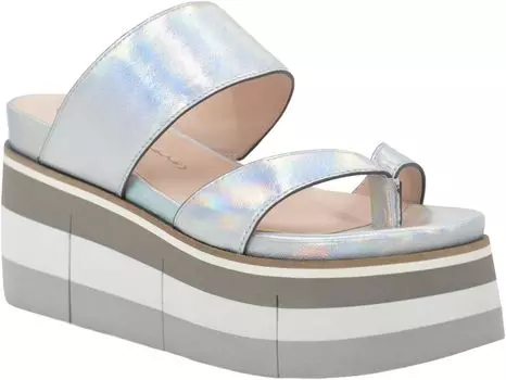 Туфли Naked Feet Flux, серебряный
