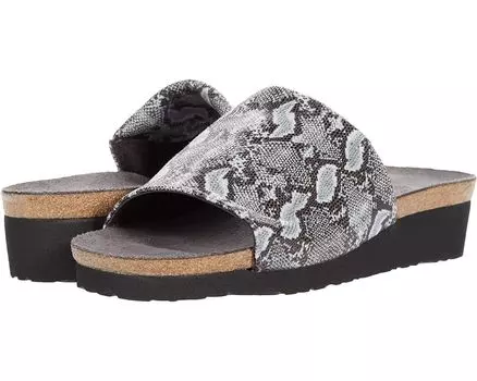 Туфли Naot Alana, цвет Black/White Python Stretch