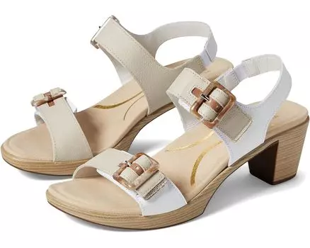 Туфли Naot Mode, цвет White/Ivory/Latte/Radiant Gold Leather Combination