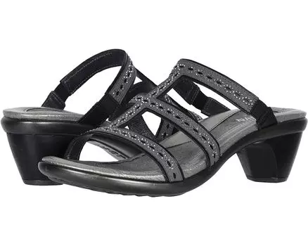 Туфли Naot Novel, цвет Dark Gray/Black Stones