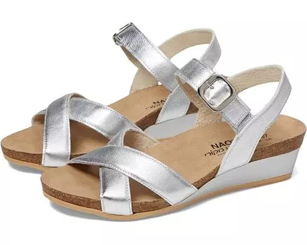 Туфли Naot Throne, цвет Soft Silver Leather