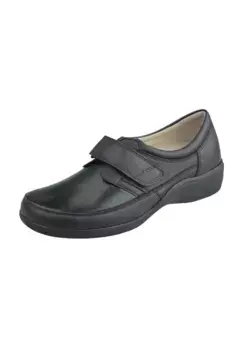 Туфли Natural Feet на липучке "Climbing Orb", из натуральной кожи, черный