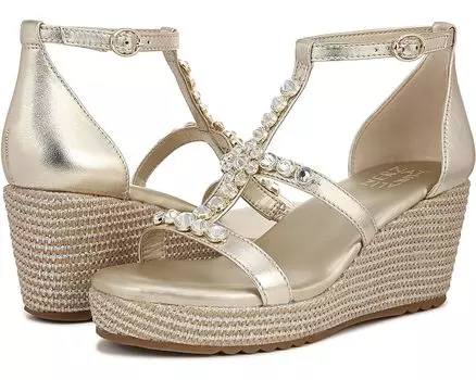 Туфли Naturalizer Serena Ankle Straps, цвет Champagne Metallic Leather