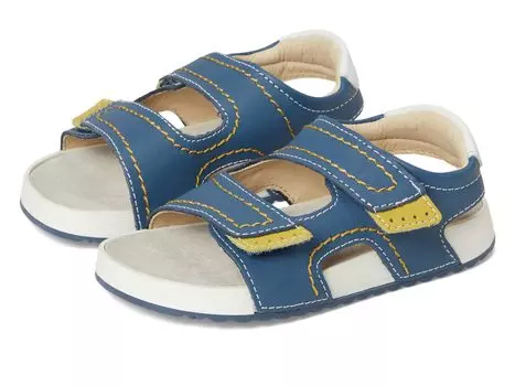 Туфли Naturino Glovy, цвет Azure/Yellow