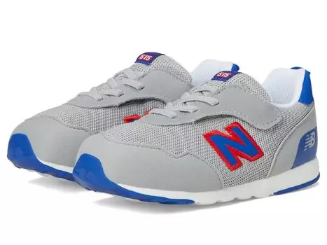Туфли New Balance Kids 515 New-B Hook-and-Loop, цвет Raincloud/Team Royal